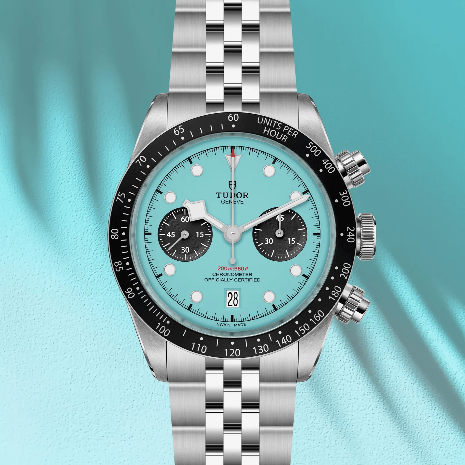 Tudor Black Bay Chrono — Flamingo Blue