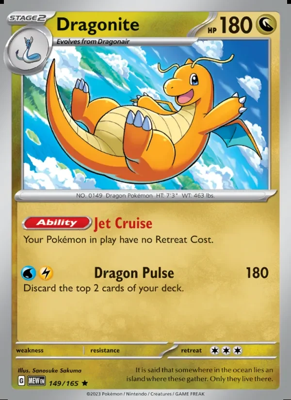 Dragonite — 151 149/165