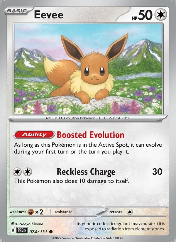 Eevee — Prismatic Evolutions 074/131